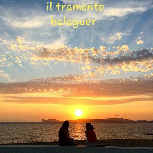 Ferienwohnung Il Tramonto Balaguer Alghero Exterior foto